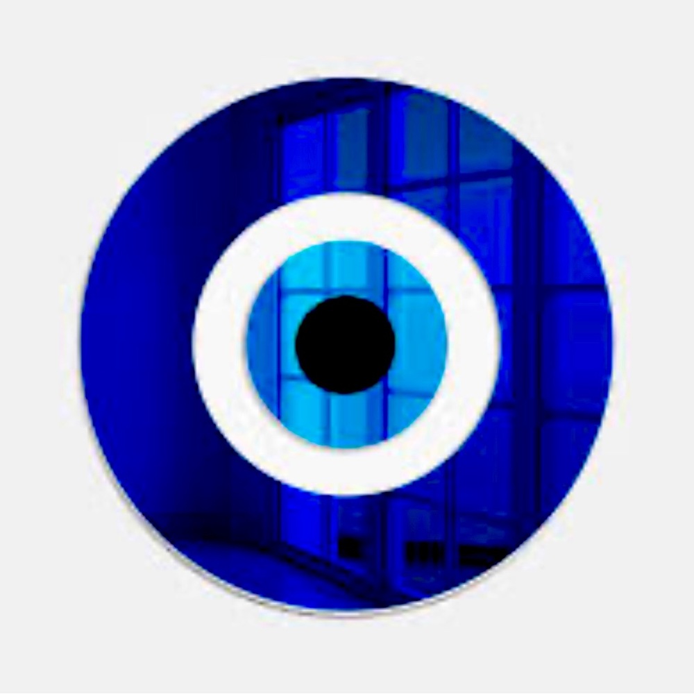 ❌SOLD❌🧿 All Seeing Evil Eye Protection Mirror: wall decor, spiritual, unique